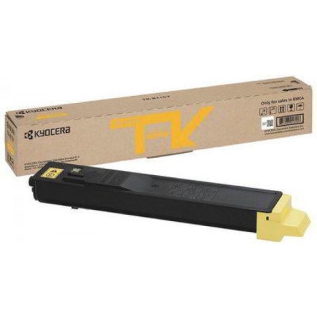 Kyocera TK-8115 Toner Yellow 6.000 oldal kapacitás