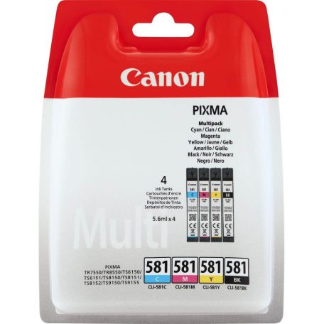 Canon CLI-581 Tintapatron Multipack 4x5,6 ml