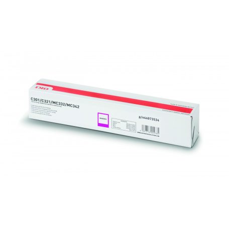 Oki C301/C321 Toner Magenta 1500 oldalra