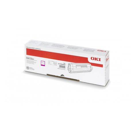 Oki MC853,MC873 Toner Magenta 7300 oldalra