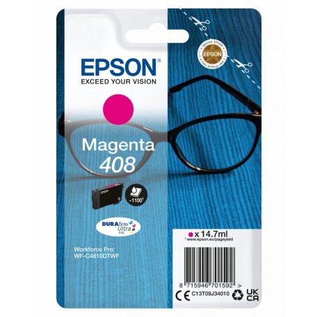 Epson T09J3 Tintapatron Magenta 14,7ml No.408