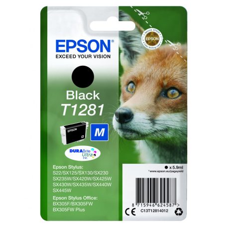 Epson T1281 Tintapatron Black 5,9ml