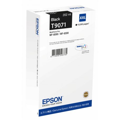 Epson T9071 Patron Black 10K /o/