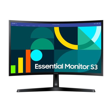 SAMSUNG 24" LS24D366GAUXEN FHD VA 16:9 4ms ívelt monitor