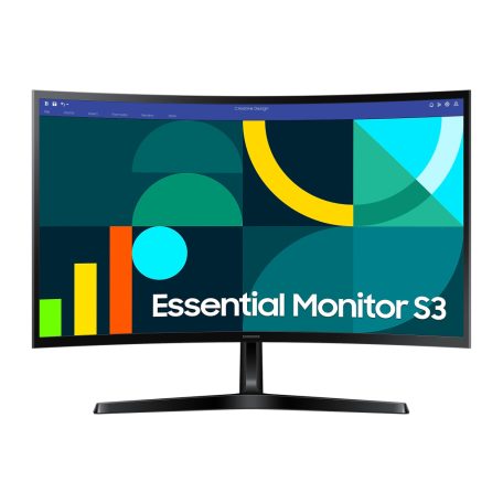 SAMSUNG 27" LS27D366GAUXEN FHD VA 16:9 4ms ívelt monitor