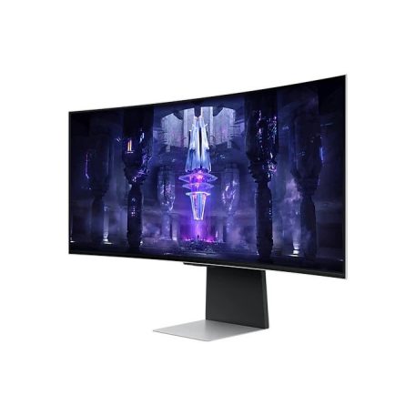 SAMSUNG 34 LS34BG850SUXEN Odyssey G8 4K UHD OLED 21:9 1ms Ívelt gamer smart ultrawide monitor