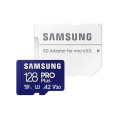 SAMSUNG SD kártya, 128GB, PRO PLUS, Blue Wave