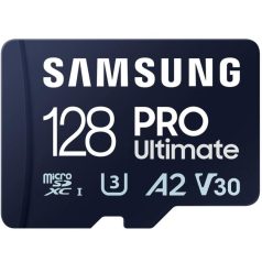 SAMSUNG SD kártya 128GB, PRO Ultimate olvasóval