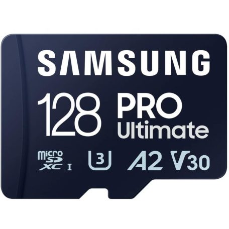 SAMSUNG SD kártya 128GB, PRO Ultimate olvasóval