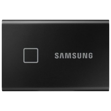 SAMSUNG SSD Külső, 2TB, T7 Touch, Fekete, USB 3.2