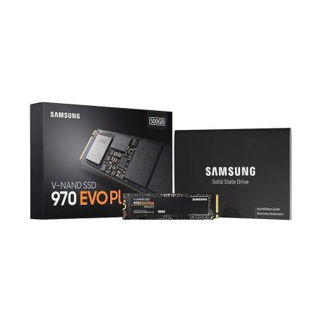 SAMSUNG SSD Belső, 500GB, 970 EVO PLUS, PCIe 3.0, NVMe M.2