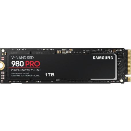 SAMSUNG SSD Belső, 1TB, 980PRO, PCIe 4.0, NVMe M.2