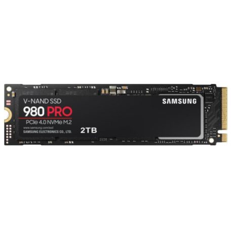 SAMSUNG SSD Belső, 2TB, 980 PRO, PCIe 4.0, NVMe M.2, 1200 TBW