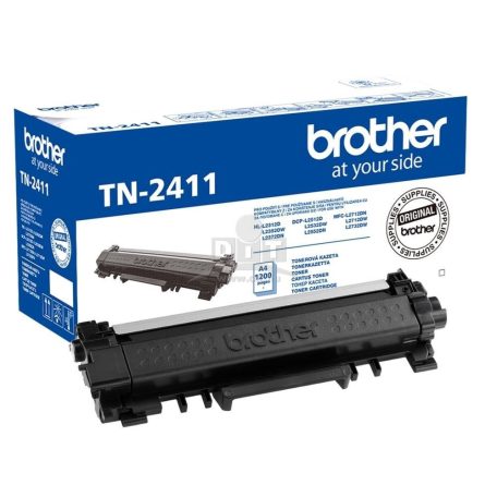 Brother TN-2411 Toner Black 1.200 oldal kapacitás