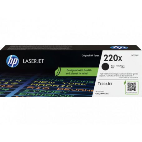 HP W2200X Toner Black 7.500 oldal kapacitás No.220X