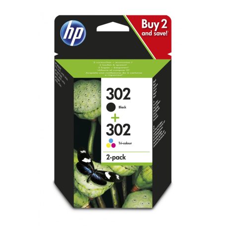 HP X4D37AE Multipack No.302