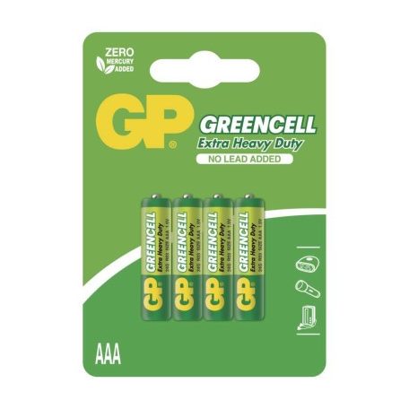 GP Greencell elem AAA 4db/bliszter