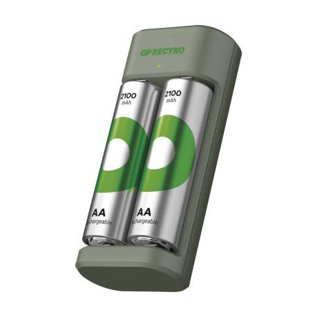 GP Akkumulátor töltő Eco E221+2xAA ReCyko 2100mAh