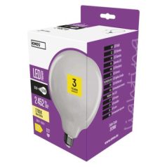   LED izzó Filament gömb / E27 / 18 W (150 W) / 2 452 lm / meleg fehér