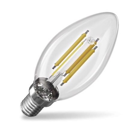 LED izzó Filament gyertya A CLASS/ E14 / 3,8 W (60 W) / 806 lm / természetes fehér