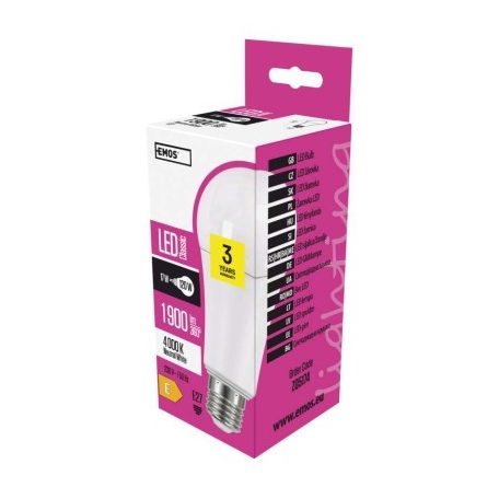 LED izzó Classic A67 / E27 / 17 W (120 W) / 1 900 lm / természetes fehér