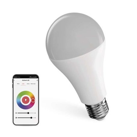 LED izzó GoSmart A65 / E27 / 14 W (94 W) / 1 400 lm / RGB / dimmelhető / WiFi