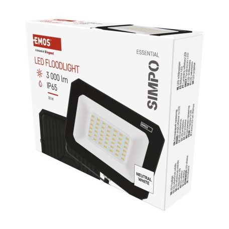 LED reflektor SIMPO 30 W természetes fehér