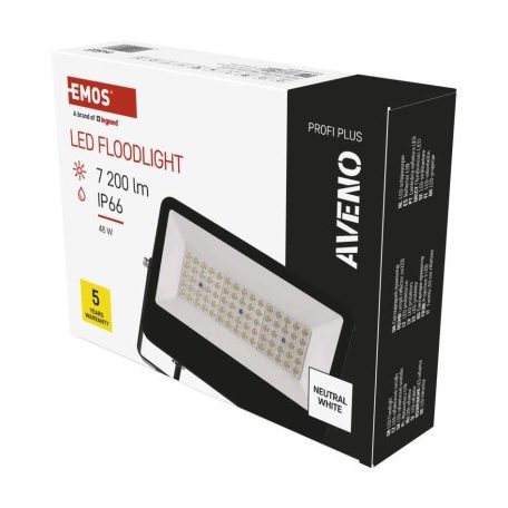 EMOS AVENO LED reflektor 48W 7 200lm természetes fehér