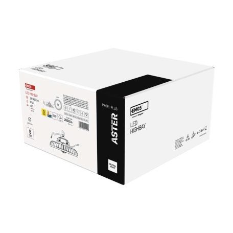 EMOS LED HIGHBAY ipari mennyezeti lámpa ASTER 100W IP65 60°