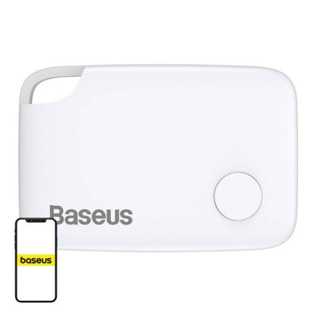 Baseus T2 Bluetooth nyomkövető zsinórral (fehér)