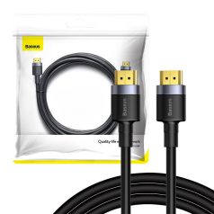 Baseus Cafule HDMI 2.0 kábel, 4K, 3D, 1 m (fekete-szürke)