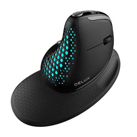 Wireless Ergonomic Mouse Delux M618XSD BT+2.4G RGB