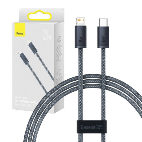 Baseus Dynamic Series USB-C-Lightning kábel, 20W, 2m (szürke)