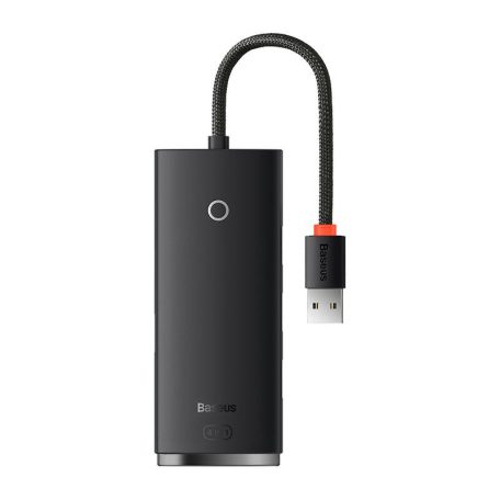 Baseus Lite Series 4 az 1-ben hub, USB - 4x USB 3.0, 25 cm (fekete)