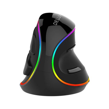 Függőleges egér Delux M618Plus 4000DPI RGB