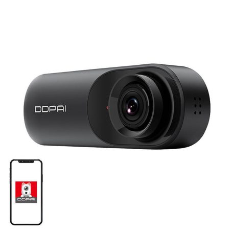 Videorögzítő DDPAI Mola N3 Pro GPS, 1600p/30fps + 1080p/25fps