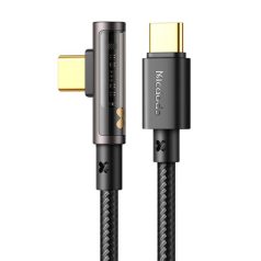   USB-C to USB-C Prism 90 degree cable Mcdodo CA-3400, 100W, 1.2m (black)