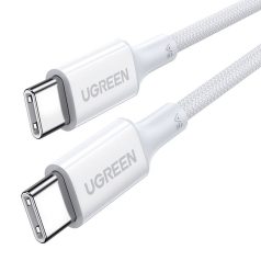 UGREEN 15267 USB-C - USB-C kábel,  1m (fehér)