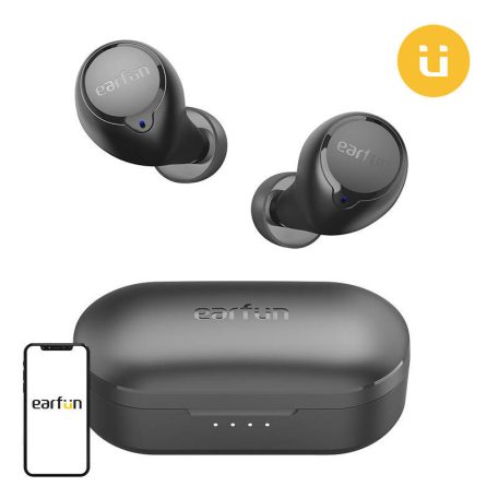 EarFun Free 1S TWS Vezeték nélküli fülhallgató (Fekete)