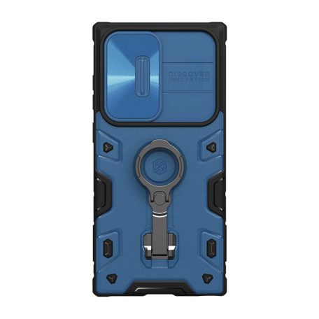 Nillkin CamShield Armor Pro case for Samsung Galaxy S23 Ultra (blue)