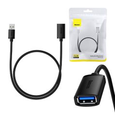   Baseus AirJoy Series USB 3.0 hosszabbítókábel, 0,5m (fekete)