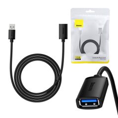   Baseus AirJoy Series USB 3.0 hosszabbítókábel, 1,5m (fekete)