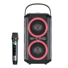   Wireless Bluetooth Speaker W-KING T9 60W (black) + microphone