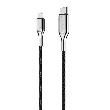 Cable USB-C TO Lightning Cygnett Armoured 30W 2m (black)