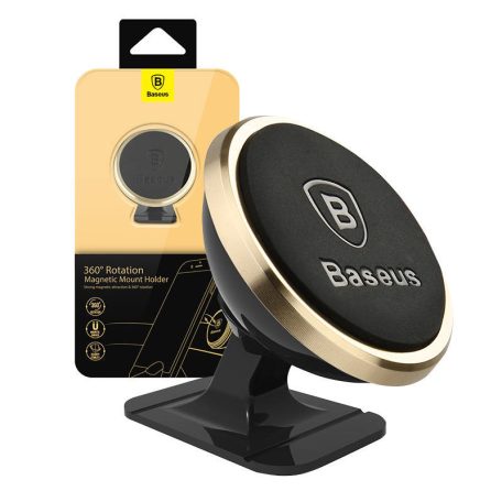 Magnetic Phone Mount Baseus (gold)