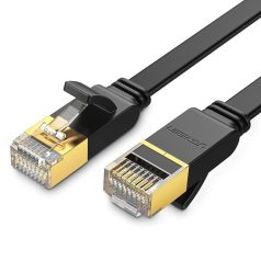   UGREEN NW106 Ethernet RJ45 hálózati kábel, Cat.7, STP, 2m (fekete)