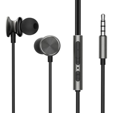 Wired Earphones JR-EW03, Half in Ear (Dark Grey)