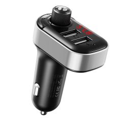 Car charger XO Smart Bluetooth TZ08 MP3 + 5v3.1A 15W (black)