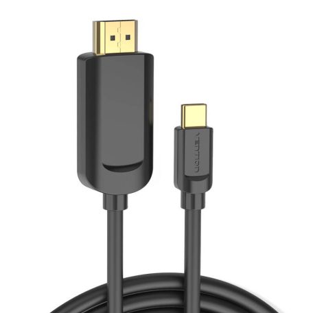 Cable USB-C to HDMI 1.4 Vention CGUBG 4K 30Hz 1,5m (black)