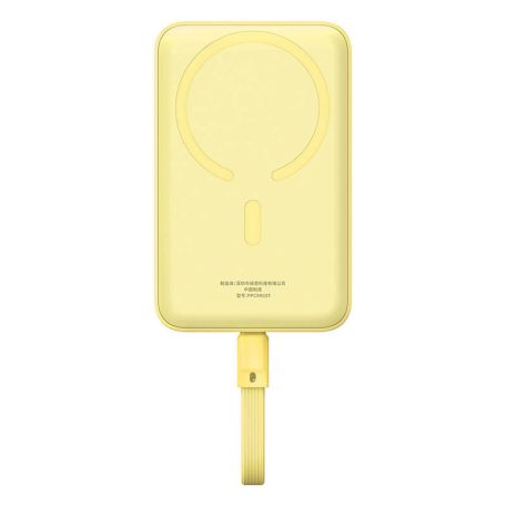 Powerbank Baseus Magnetic Mini 10000mAh 30W MagSafe (yellow)